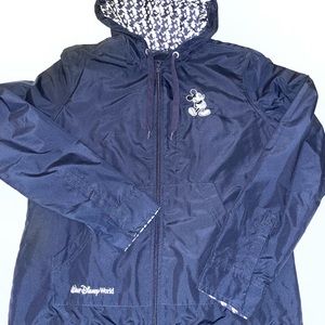 Navy Blue Disney World Rain Jacket